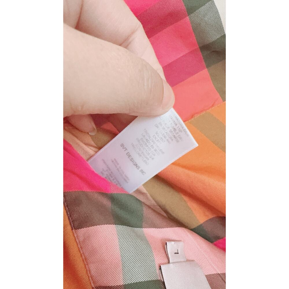 SILVIA TCHERASSI Eloina Dress Ultra Orange Large - Picture 14 of 14